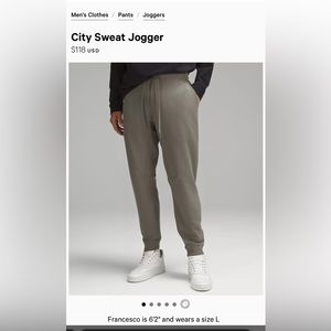 Lululemon Men’s City Joggers